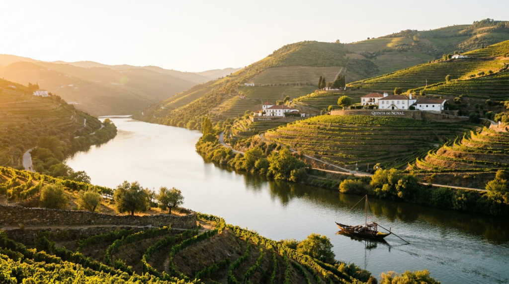 AI-generated illustration of douro valley day trip