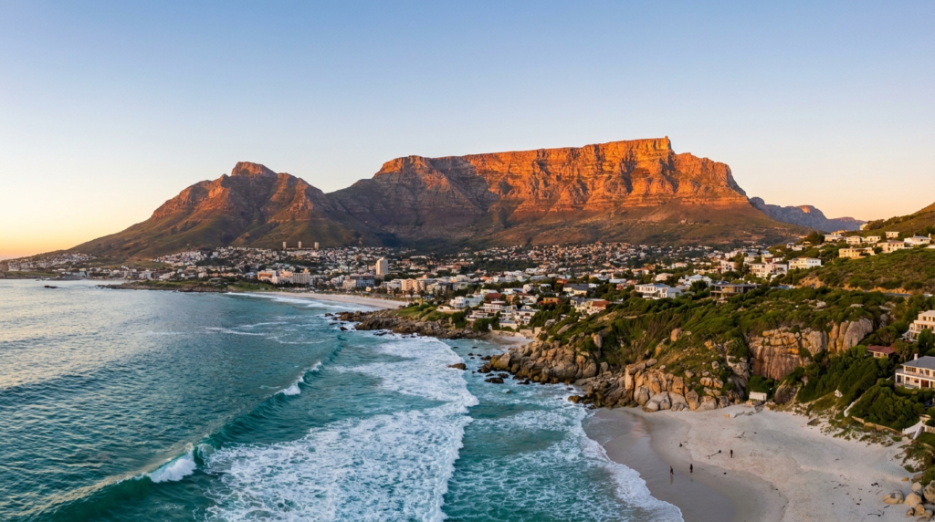 AI-generated illustration of things to do in cape town