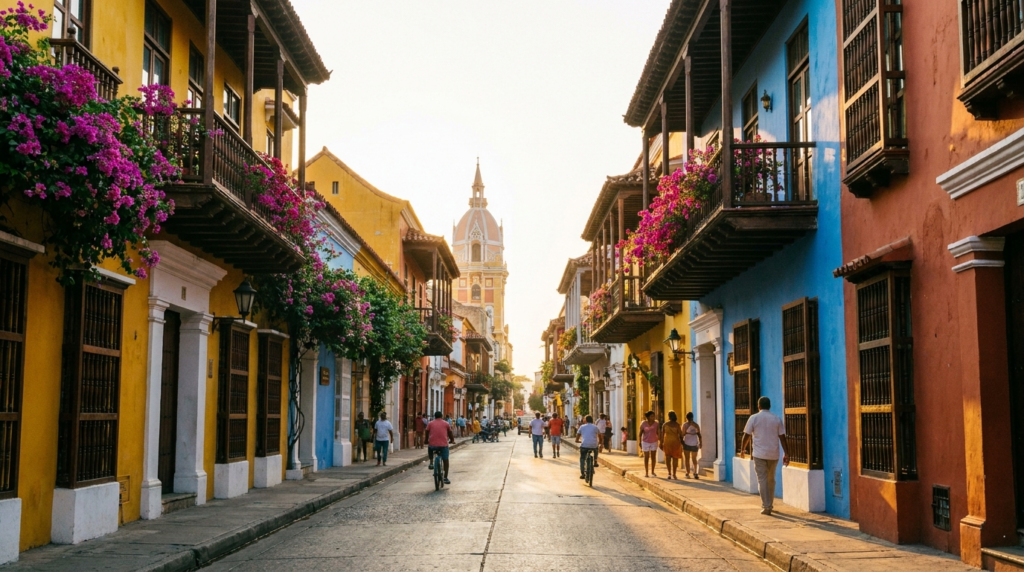 AI-generated illustration of things to do in cartagena